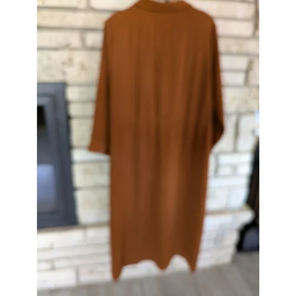 Women's Warehouse Dress Size 18 Brown - Picture 3 of 4